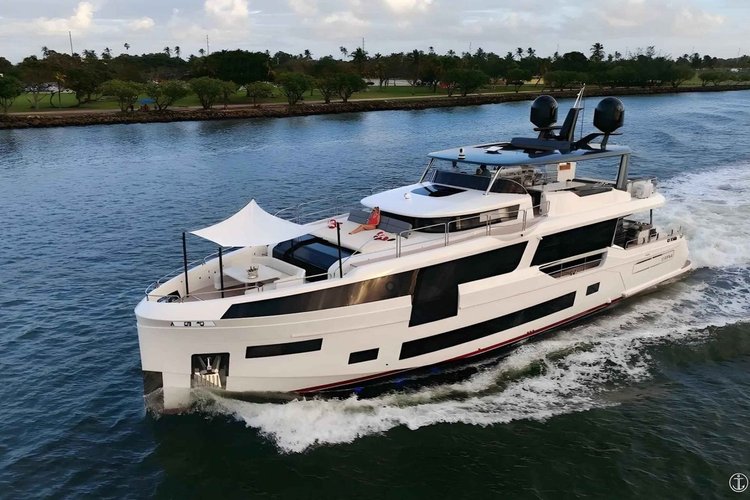 Ultimate Deal! Sirena 88 ft Yacht for Rent in Miami, Florida.