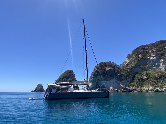 Have fun in the sun on this sailboat charter