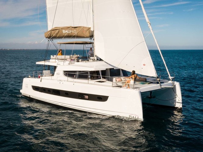 Cruise in style on this beautiful sailboat rental