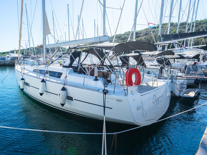 Take this Dufour Yachts Dufour 460 Grand Large for a spin!