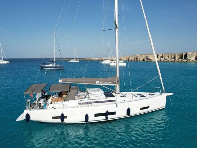 Have fun in the sun on this sailboat charter