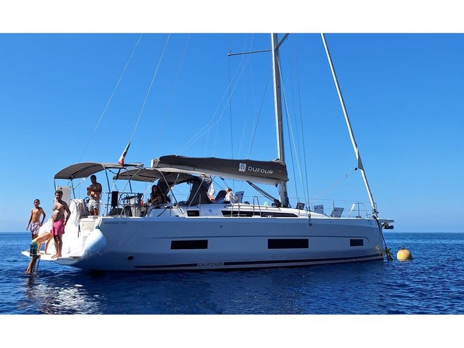 Sailing is a pleasure on a superb sailboat for rent