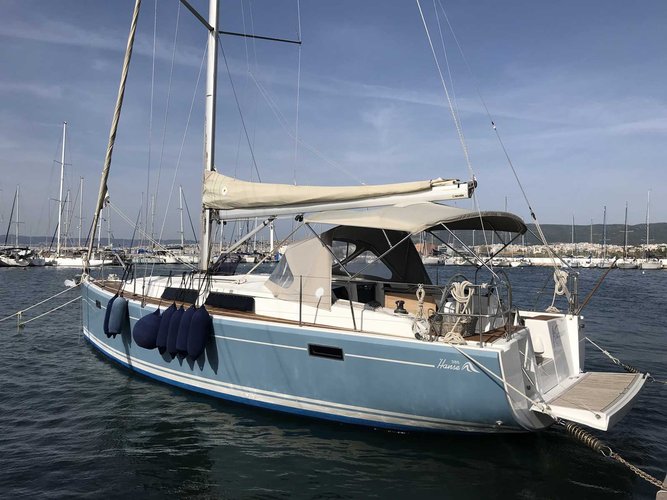 Cruise in style on this beautiful sailboat rental