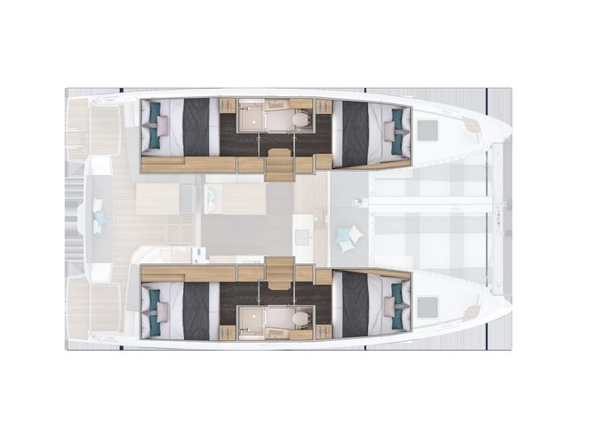 Charter this amazing Lagoon Lagoon 38 in Rogoznica, HR