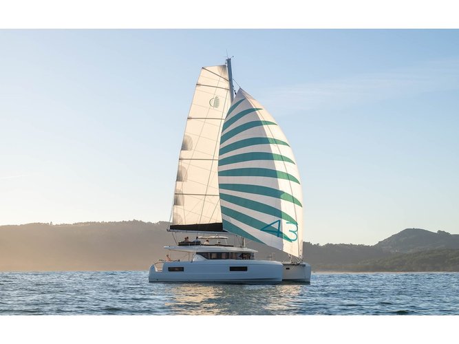 Cruise in style on this beautiful sailboat rental