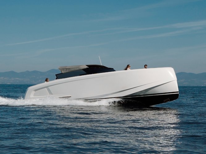 Rent this  Vanquish 43 for a true nautical adventure