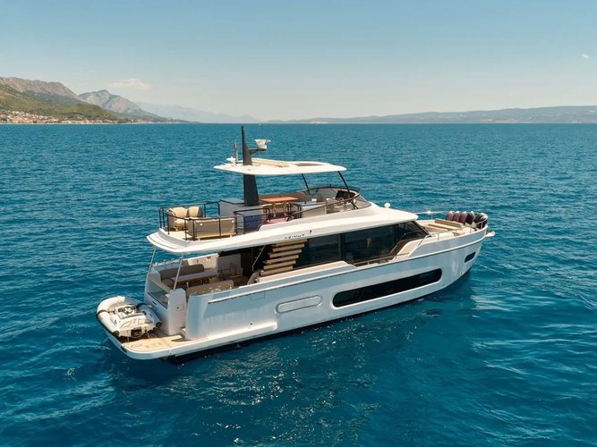 Rent this Azimut Yachts Azimut Magellano 60 for a true nautical adventure