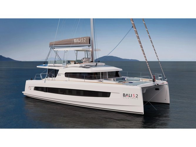 Climb aboard this Bali Catamarans Bali 5.2 for an unforgettable experience