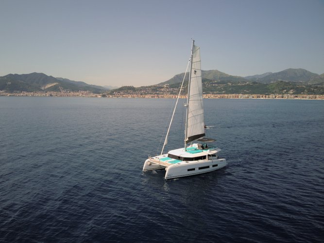 Take this Dufour Yachts Dufour Catamaran 48 for a spin!