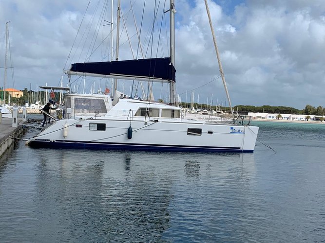 Experience Bocca di Magra on board this elegant sailboat