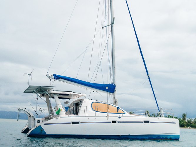 All you need to do is relax and have fun aboard the Leopard Catamarans Leopard 40