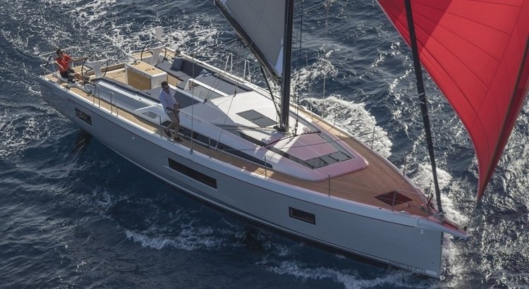 Sailing is a pleasure on a superb sailboat for rent