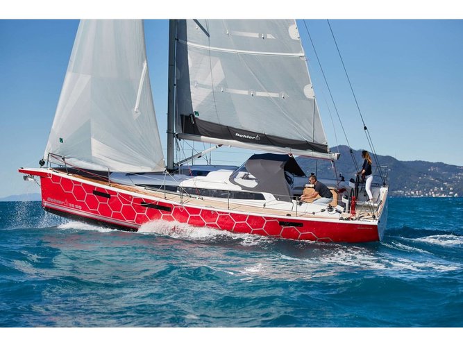 Sail Punat, HR waters on a beautiful Dehler Dehler 38