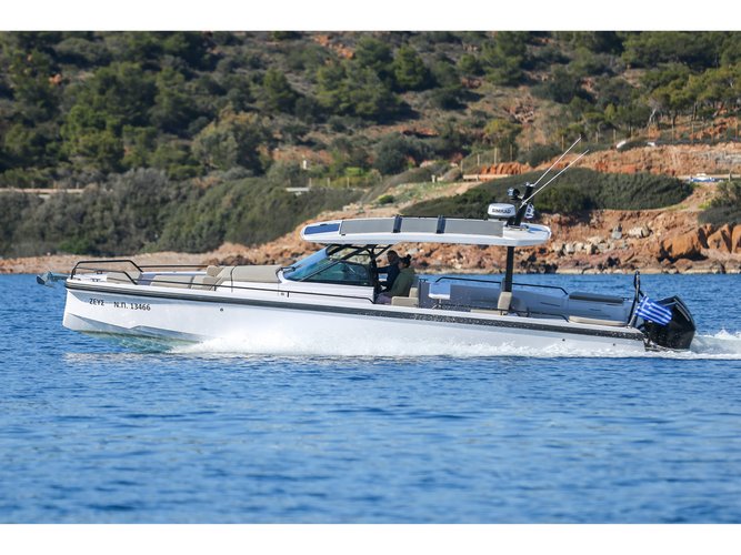 Unique experience on this beautiful Axopar Boats Axopar 37  Sun Top
