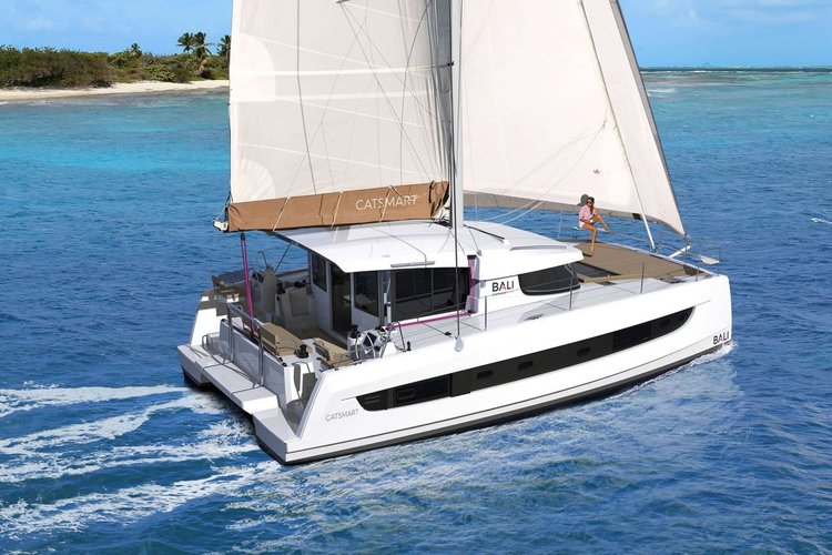 Sailing is a pleasure on a superb sailboat for rent
